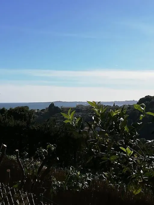 アパート Studio Independant Dans Villa Avec Piscine Cagnes